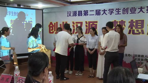 漢源縣第二屆大學生創業大賽圓滿落幕，教育咨詢服務項目嶄露頭角